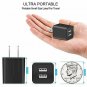 DABUSTAR Wall Charger Universal Rapid Dual Port USB Travel AC Adapter Portable C