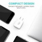 USB Wall Charger,Canyso 2Pack 2.1A/5V Dual Port USB Power Adapter Travel Plug Cu