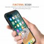 iPhone XS Case Shockproof Reinforced Corner Cushion TPU Bumper With Rig Gray NEW