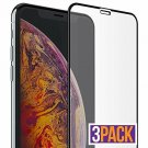 FlexGear iPhone Xs MAX Glass Screen Protector [Full Coverage] Clear, Designed fo