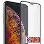 FlexGear iPhone Xs MAX Glass Screen Protector [Full Coverage] Clear, Designed fo