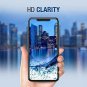 FlexGear iPhone Xs MAX Glass Screen Protector [Full Coverage] Clear, Designed fo