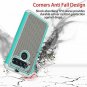 LG V40 ThinQ Case, Dual Layer [ Full Coverage Tempered Glass Screen Protector ]