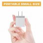 USINFLY USB Wall Charger, UL Certified 4Pack 2.1A/5V USB Plug Dual Port Charger
