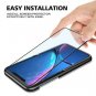 Seiaol for iPhone XR Screen Protector Tempered Glass,[3D Full Coverage] Ultra Sl