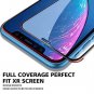 Seiaol for iPhone XR Screen Protector Tempered Glass,[3D Full Coverage] Ultra Sl