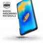 Huawei Mate 20 Pro Case, VRS Design [Matte Black] SemiAutomatic U.S. Patent Gli