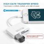 SD Card Reader, 3 in 1 Lightning to USB Camera Connection Kit SD/TF Card Reader,