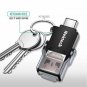 Nekteck USB Type C OTG Micro SD Card Reader with Additional Standard USB Port Co