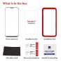 Samsung Galaxy S9 Plus Screen Protector Full Coverage Tempered Glass Black