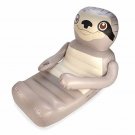 SwimWays Huggables Sloth Oversized Float - Inflatable Lounge with Cupholder for