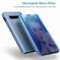 Galaxy S10 Plus Case,WATACHE SView SemiTransparent Window Makeup Mirror Electr