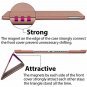 iPad Air Case, ROARTZ Rose Gold Slim Fit Smart Rubber Coated Folio Case Hard She
