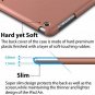 iPad Air Case, ROARTZ Rose Gold Slim Fit Smart Rubber Coated Folio Case Hard She