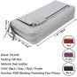 YALUXE Women's RFID Blocking Security Double Zipper Large Smartphone Wristlet L