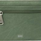 Hobo Women's Leather Vintage Euro Slide Card Holder Wallet (Moss)