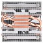 SilverStone Technology SSTAR11 SFF 95 Watt Intel 115X CPU Cooler with 4 heat pi