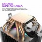 darkFlash L6 CPU Air Cooler 6 Heat Pipes TwinTower Heatsink with 90mm Rainbow L