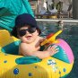 punada Baby Pool Float with Canopy Inflatable Swimming Floats for Kids