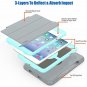iPad Mini 1/2/ 3 Case Three Layer Heavy Duty Shock Poof Smart Cover, Auto Sleep