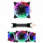 upHere Computer Case Fan 120mm LED Silent Fan for Computer Cases, CPU Coolers, a