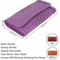 YALUXE Women's RFID Blocking Security Leather Large Capacity Trifold Clutch Wal