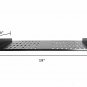 Rack Shelf  Universal Cantilever Vented 1U Rack Tray for 19inch Server Racks a