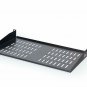 Rack Shelf  Universal Cantilever Vented 1U Rack Tray for 19inch Server Racks a