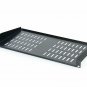 Rack Shelf  Universal Cantilever Vented 1U Rack Tray for 19inch Server Racks a