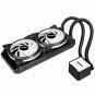 upHere Liquid AIO CPU Cooler 240mm,SYNC RGB Fans,Dual 120mm PWM Fans?Motherboa