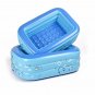 Alapaste Inflatable Pool Kiddie Rectangular Swimming Pool Portable Baby Basin Ba
