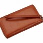 SimpacX Chelmon Womens RFID Blocking Wallet Genuine Leather Zip Around Clutch La