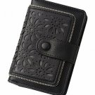 Fanaztee  Women RFID Blocking Vintage Organizer Wallet for Ladies Small Purse wi