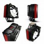 CPU Cooler, Aigo CPU Air Cooler Premium Quiet 4 Direct Contact Heatpipes Colorfu