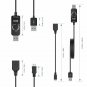 USB Data Transfer Cable, ICZI CrossSystem Computer Data Transfer Cable for Mac