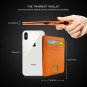 Mutural Leather Credit Card Case RFID Blocking Slim Bifold Front Pocket Wallet W