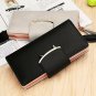 HeySun Adorable Cat Ears Coin Purse for Ladies Long Wallet Money Clip Designer C