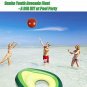 Sunba Youth Pool Float, Avocado Inflatable Giant Float, Party Pool Lounger, Pool