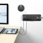 HOLSEM 12 Outlets Surge Protector Power Strip with 3 Smart USB Charging Ports (5