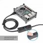 SunFounder Raspberry Pi 3 B Case with Fan, Heatsinks, 5V 2.5A Power Supply for