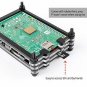 SunFounder Raspberry Pi 3 B Case with Fan, Heatsinks, 5V 2.5A Power Supply for