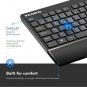 VicTsing Wireless Keyboard and Mouse Combo, UltraThin Wireless Keyboard with Pa