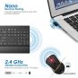VicTsing Wireless Keyboard and Mouse Combo, UltraThin Wireless Keyboard with Pa