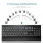 VicTsing Wireless Keyboard and Mouse Combo, UltraThin Wireless Keyboard with Pa