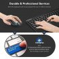 VicTsing Wireless Keyboard and Mouse Combo, UltraThin Wireless Keyboard with Pa