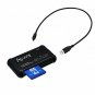 Acuvar High Speed Allin1 Memory Card Reader / Writer for SD/SDHC, Micro SD, CF