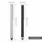 MoKo Rubber Tip Stylus(4PCS), Universal 8mm HighPrecision Pen for Touch Screen