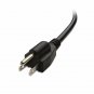 Cable Matters 2Pack 4 Outlet Power Splitter Cord (Power Cord Splitter/Power Cor