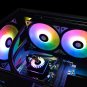 DEEPCOOL Captain 240PRO Addressable RGB AIO CPU Liquid Cooler, Cable Controller