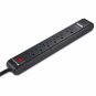 Cable Matters (2Pack) 6 Outlet Surge Protector Power Strip with USB Charging Po